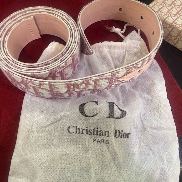 Vintage Oblique Monogram Belt Set with Gold & Silver CD Buckles - Picture 4 of 8